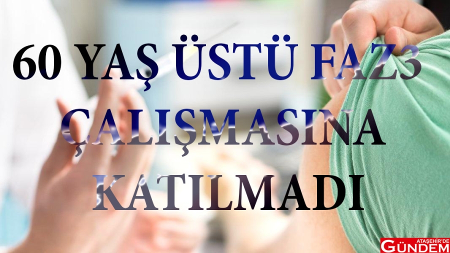 AŞI HA GELDİ HA GELİYOR DERKEN! AŞI VİRÜS ATAŞEHİR DE GÜNDEM FAZ 3